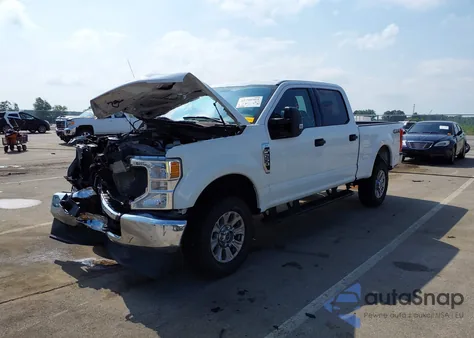 2021 Ford F250 Super Duty from USA, damaged, VIN 1FT7W2B60MED42969